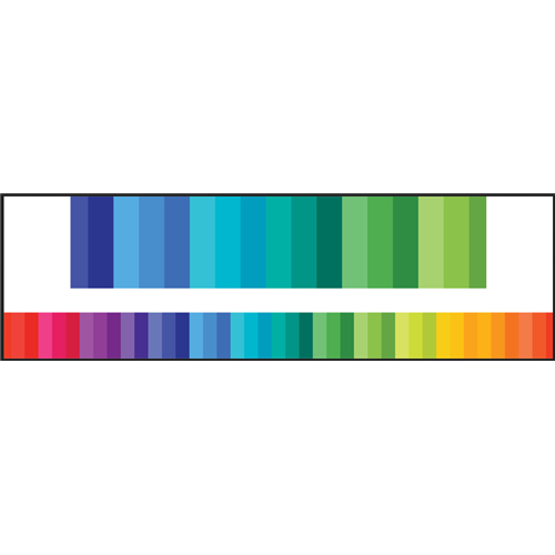 EVTBRS - 19. Rainbow Stripe Scroll Bord